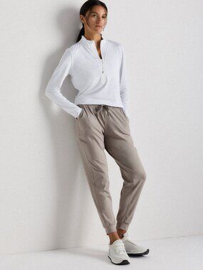 Flowknit* Mid-Rise Joggers